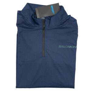 نیم زیپ سالمون مردانه/زنانه | مناسب کوهنوردی و طبیعتگردی با قابلیت تنفس و خشک شدن سریع